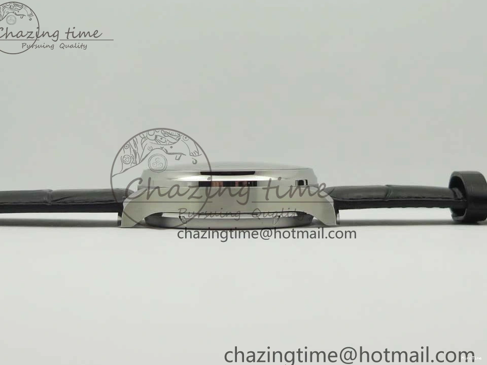 MIROTIME 0809 Portuguese Tourbillon IW5046 SS ZF Best Edition Gray Dial on Black Leather Strap SunProtective 7147